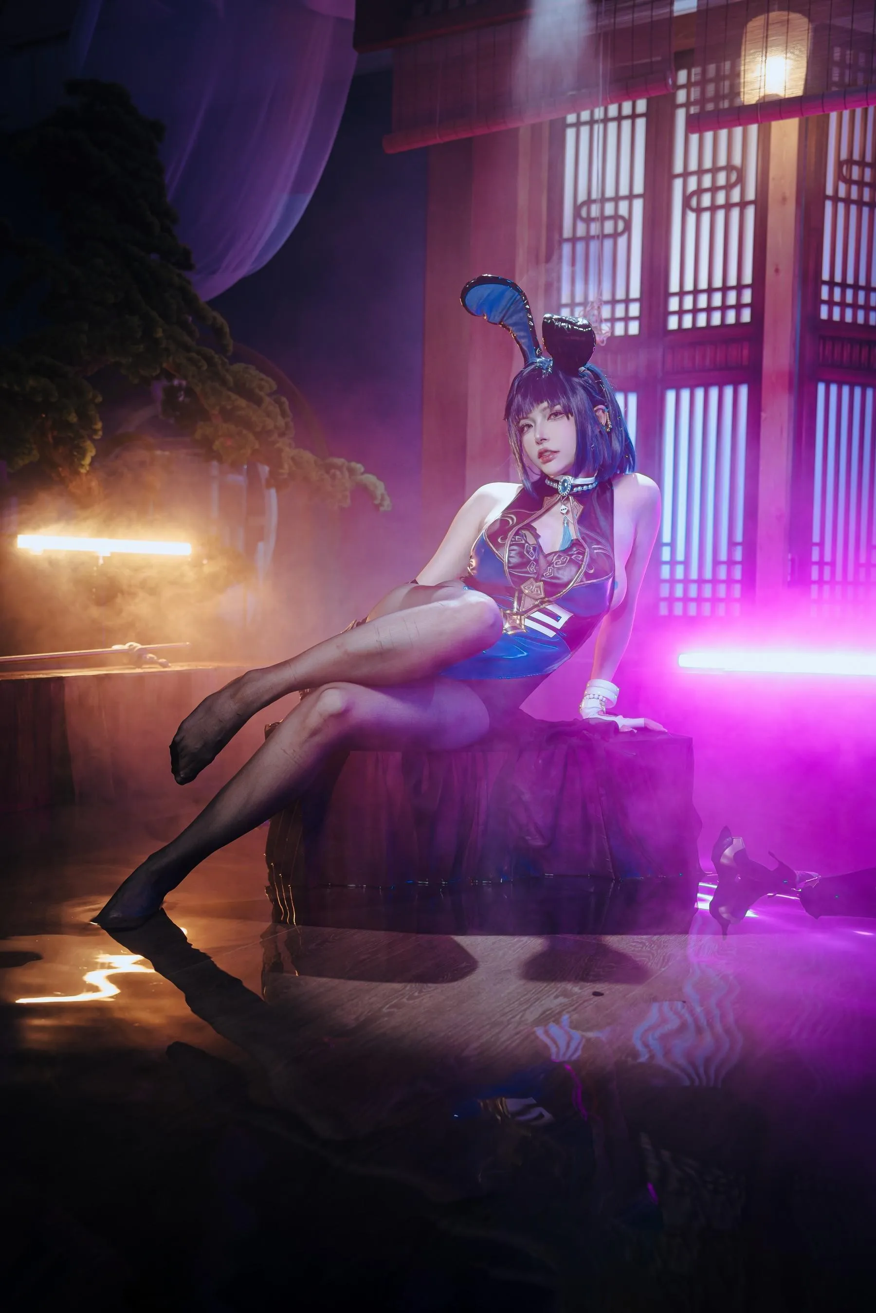 秋和柯基 – NO.110 夜兰 兔女郎[24] [46P]插图3